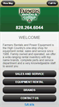 Mobile Screenshot of farmersrentals.com